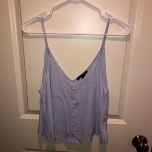Soft purple/bluish tank with buttons